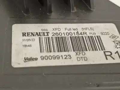 Автозапчастина б/у права фа для renault talisman business посилання на oem iam 260100184r  90099123