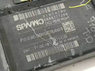 Peça sobressalente para automóvel em segunda mão motor elevador vidro traseiro direito por volvo xc60 kinetic 2wd referências oem iam 31674760  966265102