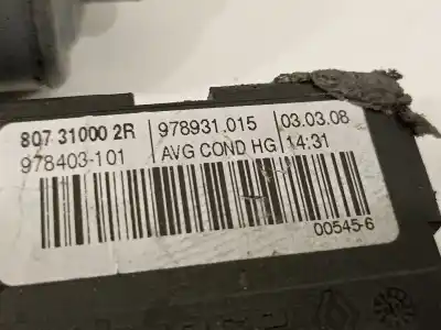 Second-hand car spare part left front window motor for renault laguna iii expression oem iam references 807310002r  