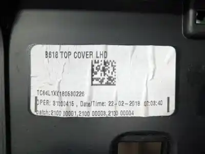 Pezzo di ricambio per auto di seconda mano kit airbag per citroen c3 2 1.6 bluehdi 75ch manual riferimenti oem iam 9812429980 98294428 98128997