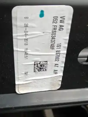 Автозапчастина б/у комплект подушки безпеки для seat mii (kf1) @mii посилання на oem iam 1s1857002 6j0880201 1s0959655b