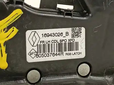 Second-hand car spare part left front door lock for renault talisman business oem iam references 805037644r  805039464r