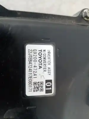 Автозапчастина б/у перетворювач живлення для toyota c-hr (_x1_) 1.8 hybrid (zyx10_, zyx11_) посилання на oem iam g920047241  