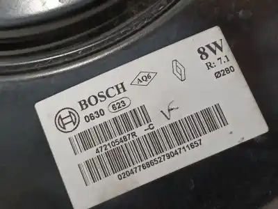 Автозапчастина б/у гальмівний серво для renault talisman business посилання на oem iam 472105487r  