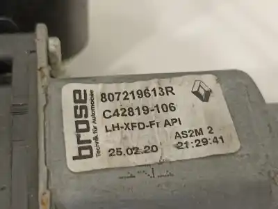 Автозапчасти б/у регулятор стекла переднего левого за renault talisman business ссылки oem iam 807219613r  