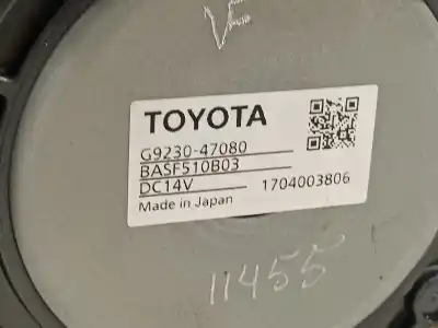 Автозапчастина б/у вентилятор опалення для toyota c-hr (_x1_) 1.8 hybrid (zyx10_, zyx11_) посилання на oem iam g923047080  