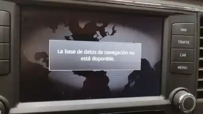 Second-hand car spare part gps navigation system for seat leon (5f1) fr plus oem iam references 5f0919604a  