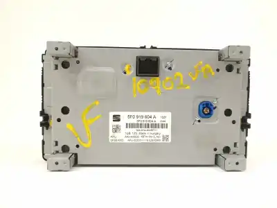 Second-hand car spare part gps navigation system for seat leon (5f1) fr plus oem iam references 5f0919604a  