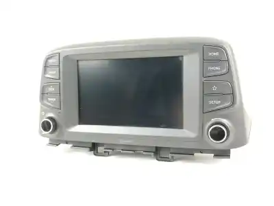 Peça sobressalente para automóvel em segunda mão sistema de áudio / rádio cd por hyundai kona klass hybrid 2wd referências oem iam 96160cm120tmt
