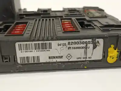 Second-hand car spare part fuse box unit for renault megane ii familiar expression confort oem iam references 8200306033a  