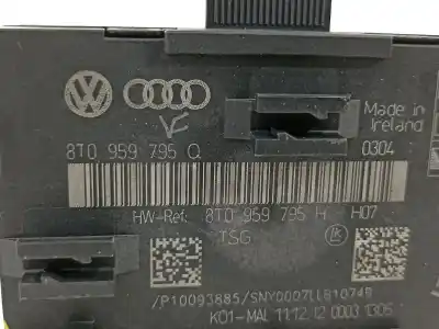 Piesă de schimb auto la mâna a doua unitate modul calculator confort confort pentru audi a4 b8 (8k2) 2.0 tdi referințe oem iam 8t0959795q  