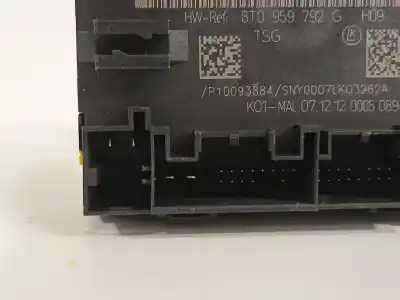 Gebrauchtes Autoersatzteil elektronisches modul zum audi a4 berlina (b8) s line sportpaket / plus oem-iam-referenzen 8t0959792p  
