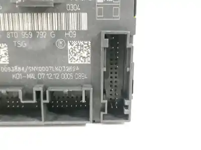 Gebrauchtes Autoersatzteil elektronisches modul zum audi a4 berlina (b8) s line sportpaket / plus oem-iam-referenzen 8t0959792p  