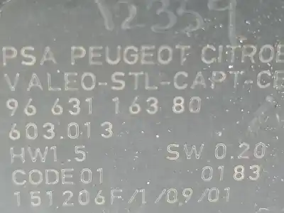 Second-hand car spare part parking sensor for citroen c6 básico oem iam references 9663116380  