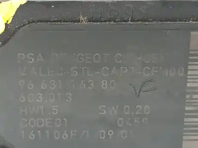 Second-hand car spare part parking sensor for citroen c6 básico oem iam references 9663116380  