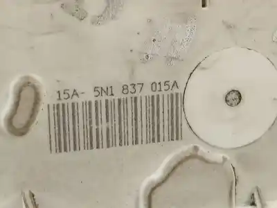 Автозапчастина б/у замок передніх дверей лівий для seat ibiza (6j5) reference посилання на oem iam 5n1837015a  