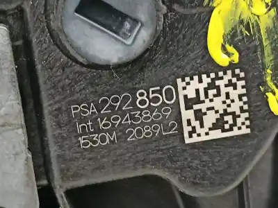 Автозапчастина б/у замок передніх дверей лівий для peugeot 208 2020 посилання на oem iam 9829285080  292850