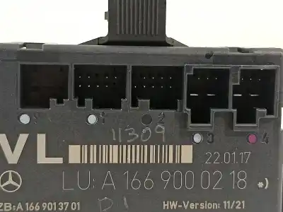 Автозапчастина б/у модуль комфорт для mercedes-benz clase a (w176) a 45 amg 4-matic edition 1 (176.052) посилання на oem iam a1669000218  