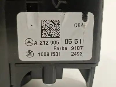 Автозапчастина б/у управління світлом для mercedes-benz clase a (w176) a 45 amg 4-matic edition 1 (176.052) посилання на oem iam a2129050551  