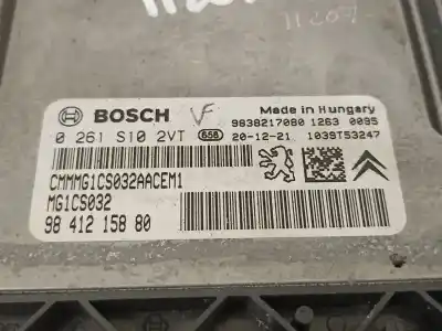 Автозапчасти б/у блок управления двигателем за peugeot 208 2020 ссылки oem iam 9841215880  0261s102vt