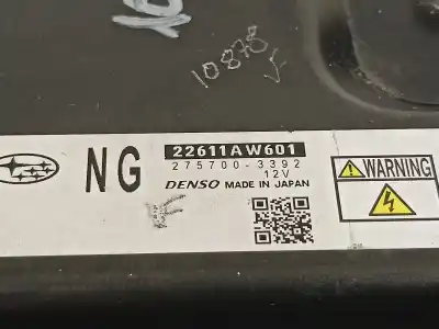 Second-hand car spare part ecu engine control for subaru outback (b15) active oem iam references 22611aw601  2757003392