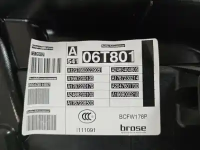 Автозапчасти б/у регулятор стекла переднего левого за mercedes-benz clase a (w176) a 45 amg 4-matic edition 1 (176.052) ссылки oem iam a12376600229051 a2469065100 a1767206500