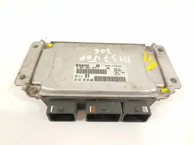 Second-hand car spare part ecu engine control for peugeot 206 cc cc oem iam references 9643218980  