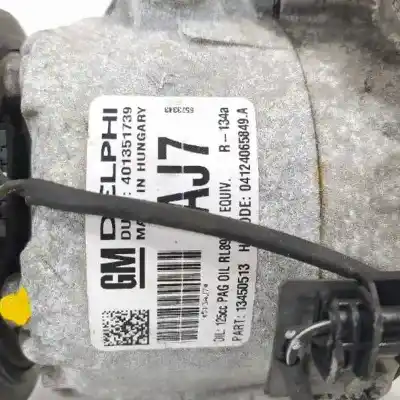 Автозапчасти б/у компрессор кондиционера воздуха за opel astra j lim. selective ссылки oem iam 401351739  13450513
