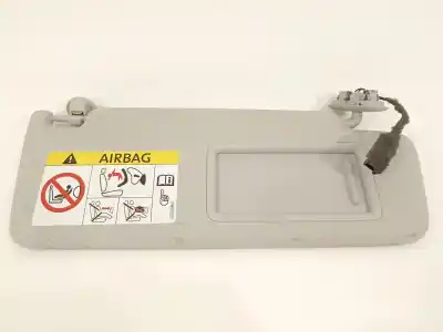 Peça sobressalente para automóvel em segunda mão PARA-SOL DIREITO por VOLKSWAGEN GOLF VII LIM.  Referências OEM IAM 5G0857552CJ  5G0010844A