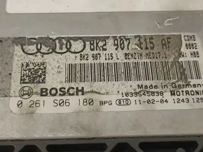 Second-hand car spare part ecu engine control for audi a4 berlina (b8) básico oem iam references 8k2907115af  0261s06180