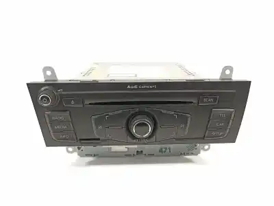 Peça sobressalente para automóvel em segunda mão sistema de áudio / rádio cd por audi a4 berlina (b8) básico referências oem iam 8t1035186p