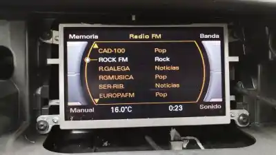 Second-hand car spare part multifunction display for audi a4 berlina (b8) básico oem iam references 8t0919603f  