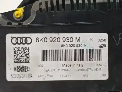 Peça sobressalente para automóvel em segunda mão quadrante por audi a4 berlina (b8) básico referências oem iam 8k0920930m  