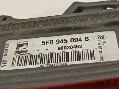 Автозапчастина б/у правий ліхтар в дверях для seat leon (5f1) style посилання на oem iam 5f0945094b  