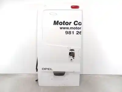 Автозапчасти б/у задняя левая дверь за opel vivaro furgón/combi (07.2006 =>) combi l1h1 2.7t edition ссылки oem iam 