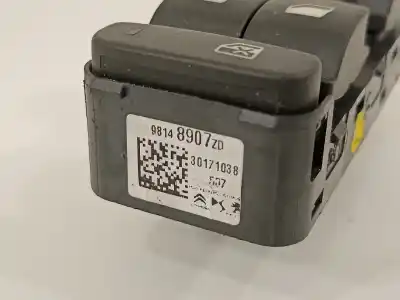 Second-hand car spare part left front power window switch for citroen c3 collection oem iam references 98148907zd  