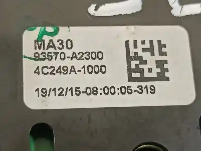 Second-hand car spare part left front power window switch for kia cee´d business oem iam references 4c249a1000 93570a2300wk 93570a2300