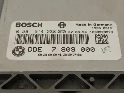 Gebrauchtes Autoersatzteil ecu-motorsteuergerät uce motorsteuergerät zum bmw serie 3 berlina (e90) 320d oem-iam-referenzen 13617809000 7809000 0281014238