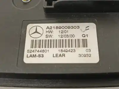 Автозапчасти б/у блок управления ксеноновыми фарами за mercedes-benz clase a (w176) a 45 amg 4-matic edition 1 (176.052) ссылки oem iam a2189009303  