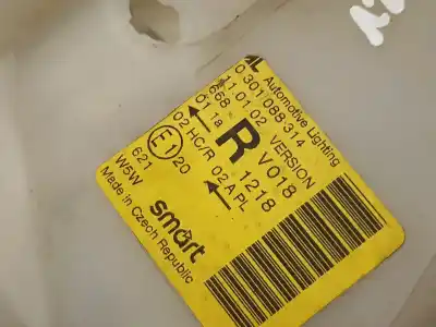 Second-hand car spare part right headlight for smart coupe pulse oem iam references 0301088314  