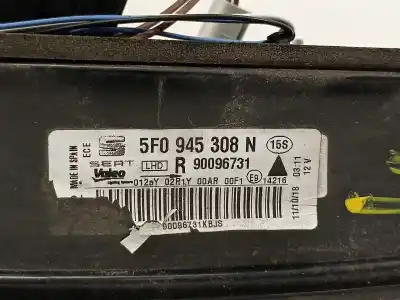 Автозапчастина б/у правий ліхтар в дверях для seat leon (5f1) 2.0 cupra посилання на oem iam 5f0945308n  