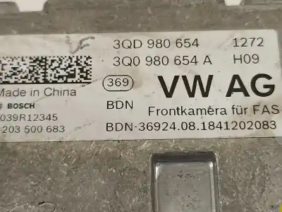 Автозапчастина б/у камера для seat leon (5f1) 2.0 cupra посилання на oem iam 3qd980654  