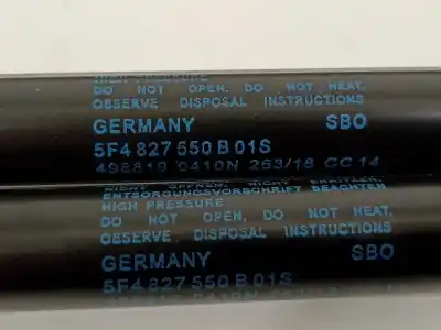 Автозапчастина б/у амортизаторі багажника/дверей для seat leon (5f1) 2.0 cupra посилання на oem iam 5f4827550b  