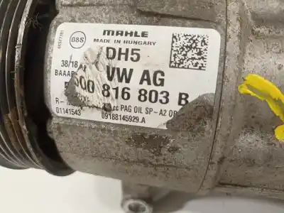 Автозапчастина б/у компресор кондиционера для seat leon (5f1) 2.0 cupra посилання на oem iam 5q0816803b  