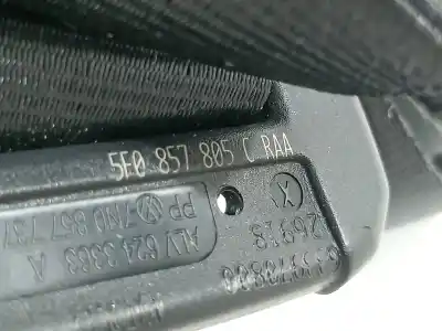 Second-hand car spare part rear right seat belt for seat leon (5f1) 2.0 cupra oem iam references 5f0857805c  