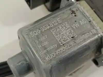 Автозапчастина б/у регулятор скла заднього правого для seat leon (5f1) 2.0 cupra посилання на oem iam 5f4839462c  