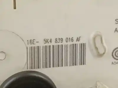 Автозапчастина б/у замок заднього правого дверя для seat leon (5f1) 2.0 cupra посилання на oem iam 5k4839016af  