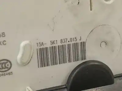 Second-hand car spare part left front door lock for seat leon (5f1) 2.0 cupra oem iam references 5k1837015j  