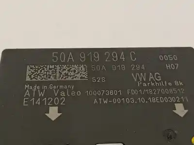 Second-hand car spare part electronic module for seat leon (5f1) 2.0 cupra oem iam references 5qa919294c  