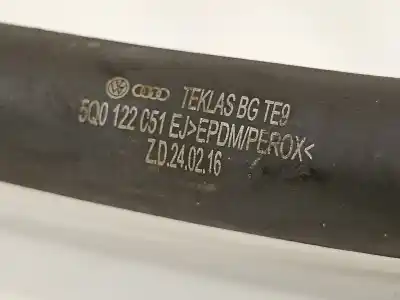 Автозапчастина б/у труба для seat leon (5f1) 2.0 cupra посилання на oem iam 5q0122051ej  
